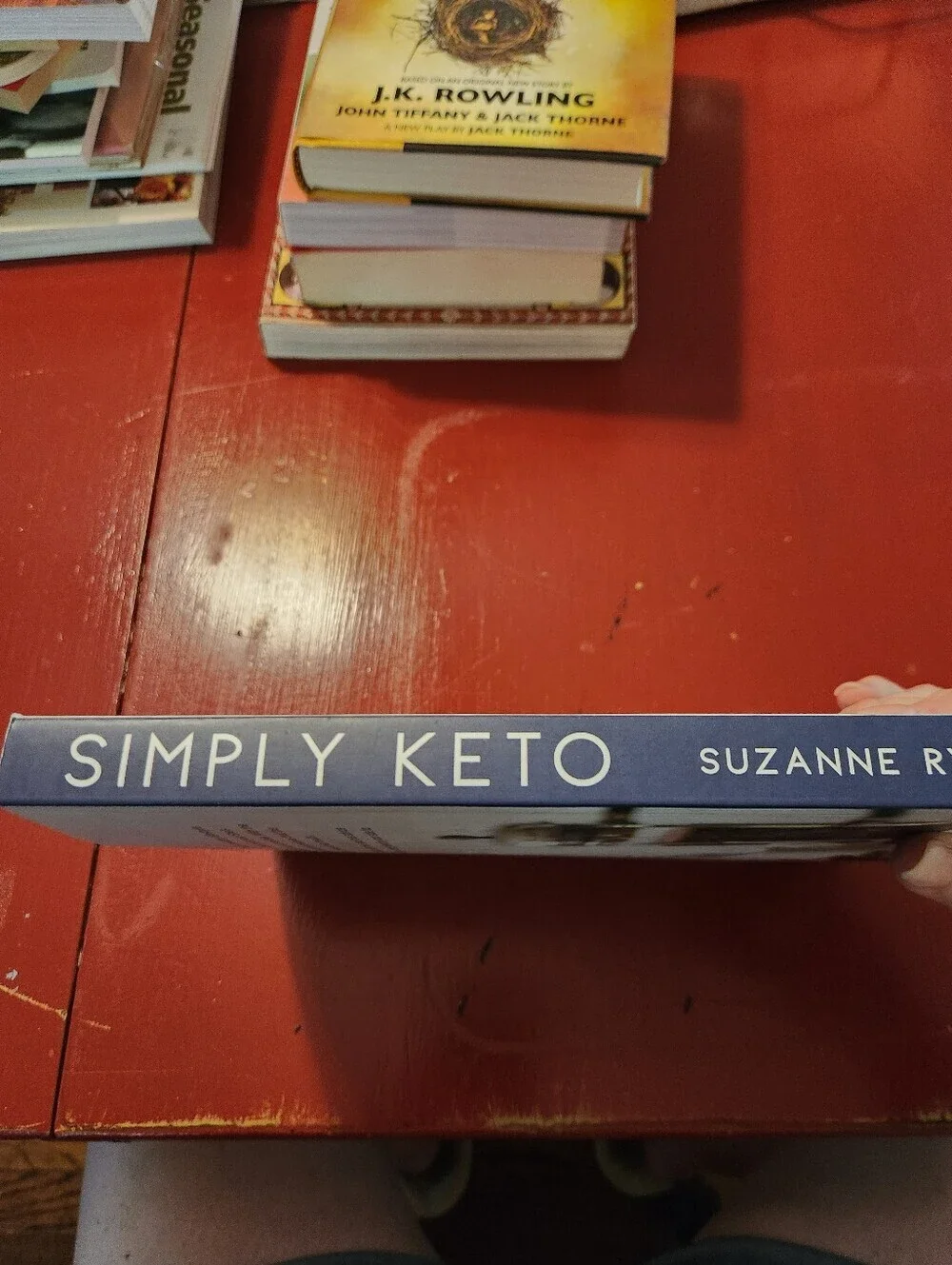 Simply Keto Cookbook - White Cover